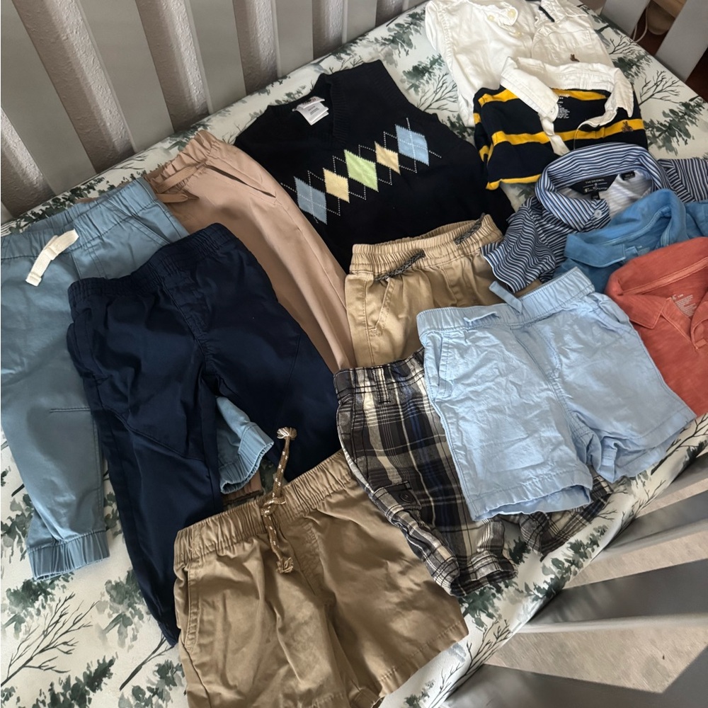 Baby Boy Preppy Clothing Bundle Prep Polos Argyle Rugby Golf Sz 12 Months - Picture 6 of 9